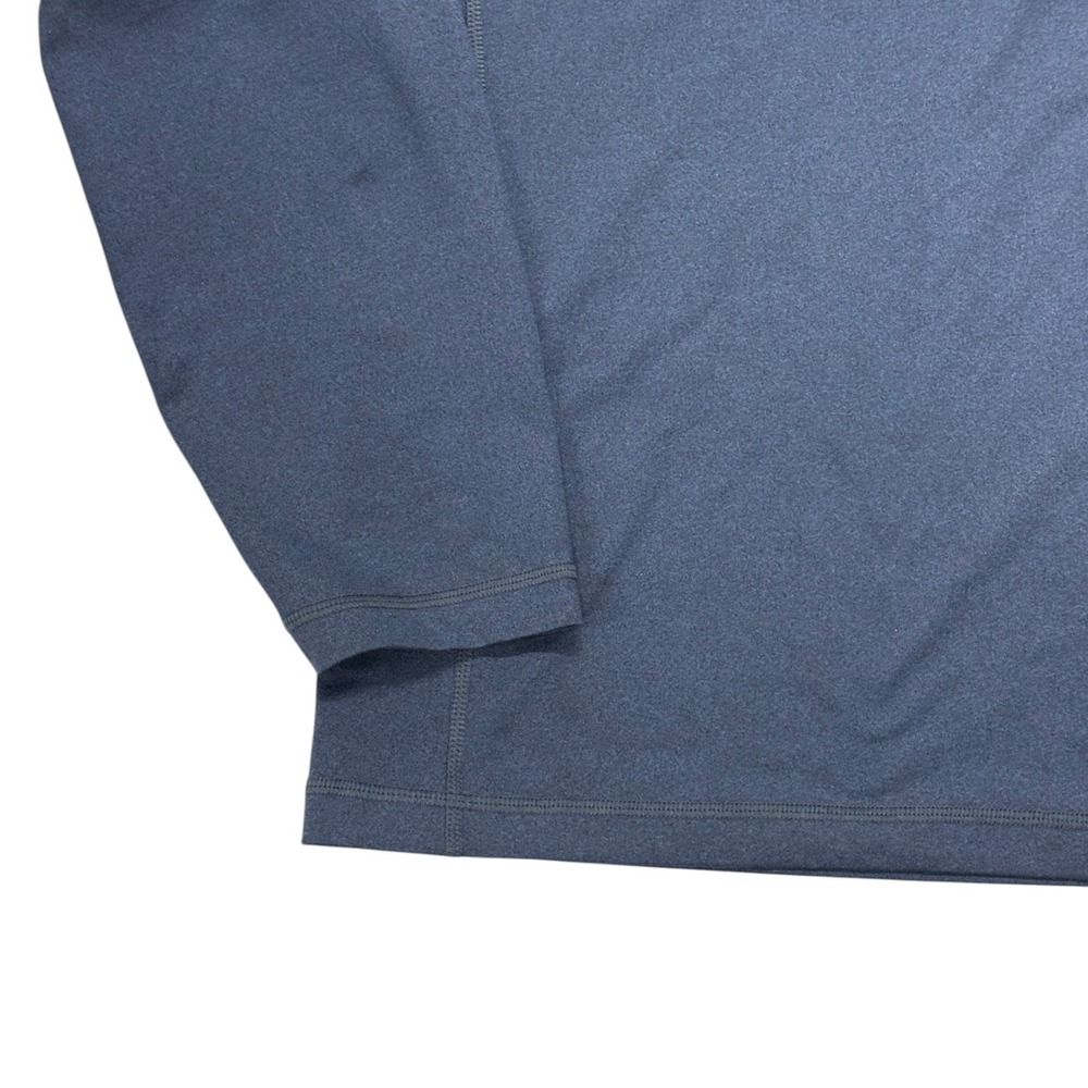 Brooks Brothers Performance Mens XL Navy Blue 1/4 Quarter Zip Pullover Stretch - Picture 9 of 9